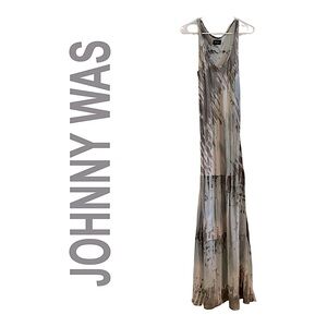 JOHNNY WAS BIYA Silk Maxi Dress